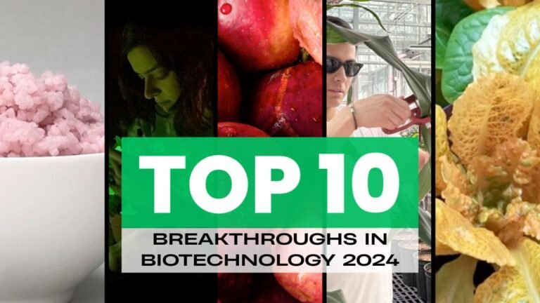 Top 10 Breakthroughs in Biotechnology 2024