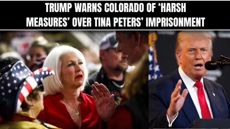 Trump Warns Colorado of ‘Harsh Measures’ Over Tina Peters’ Imprisonment
